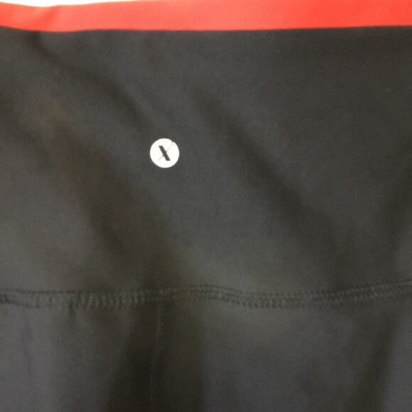 Xersion Athletic Black with White Pattern Legging - Picture 6 of 9